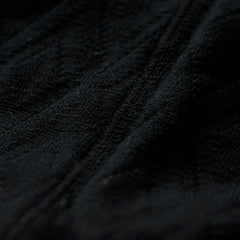 NGT MESH JACQUARD HOODIE - BLACK - May club