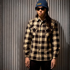 May club -【WESTRIDE】FLAP SHIRTS - BLK/OFF