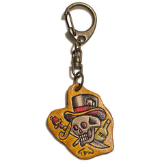 KEY TAG - GENTLE SKULL - May club
