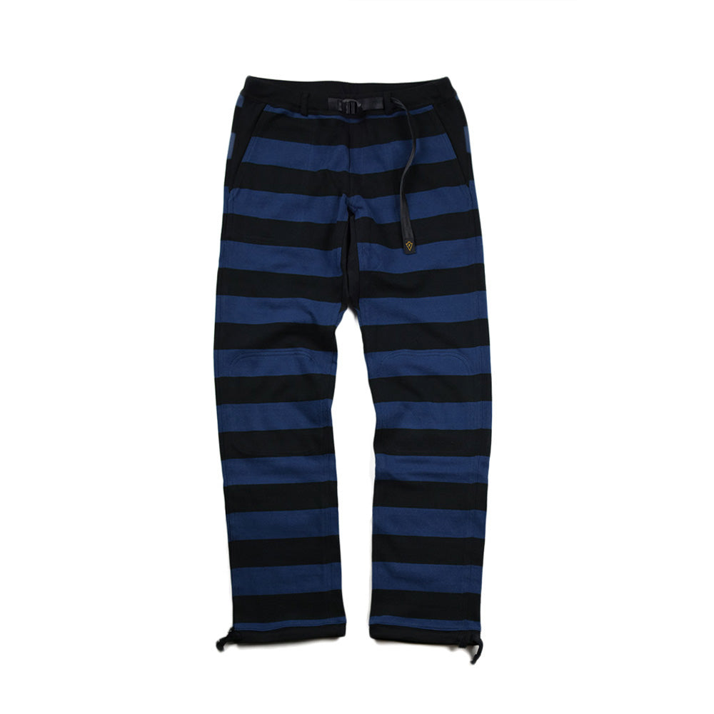 May club -【WESTRIDE】BORDER LONG PANTS BLK/NVY