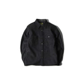 May club -【Addict Clothes】ACV-SH01 PADDED WOOL SHIRT - CHARCOAL GREY
