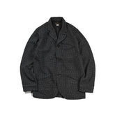 May club -【WESTRIDE】BEACH FLANNEL JACKET - BLK BEACH