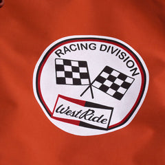 CYCLE HOODIE WINDBREAKER:RACING DIVISION(ORANGE) - May club