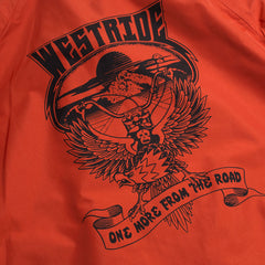 CYCLE WINDBREAKER:ONE MORE FROM THE ROAD(ORANGE) - May club