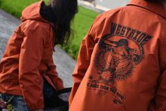 CYCLE WINDBREAKER:ONE MORE FROM THE ROAD(ORANGE) - May club