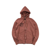 May club -【WESTRIDE】HEAVY WEIGHT FULL-ZIP HOODIE:BIG CHIEF CAFE (MAROON)