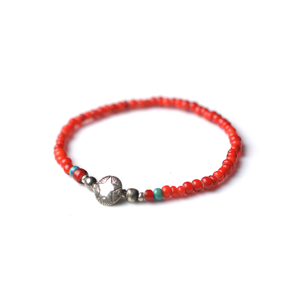 May club -【SunKu】STAR CONCHA BEADS BRACELET