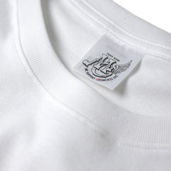 May club -【May club】KUSTOM KULTURE L/S TEE - HOT WHEEL FIRE SLEEVE(WHITE)