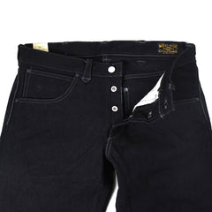 May club -【WESTRIDE】WR201 經典定番 超重磅 21.75oz 左斜紋黑色牛仔褲