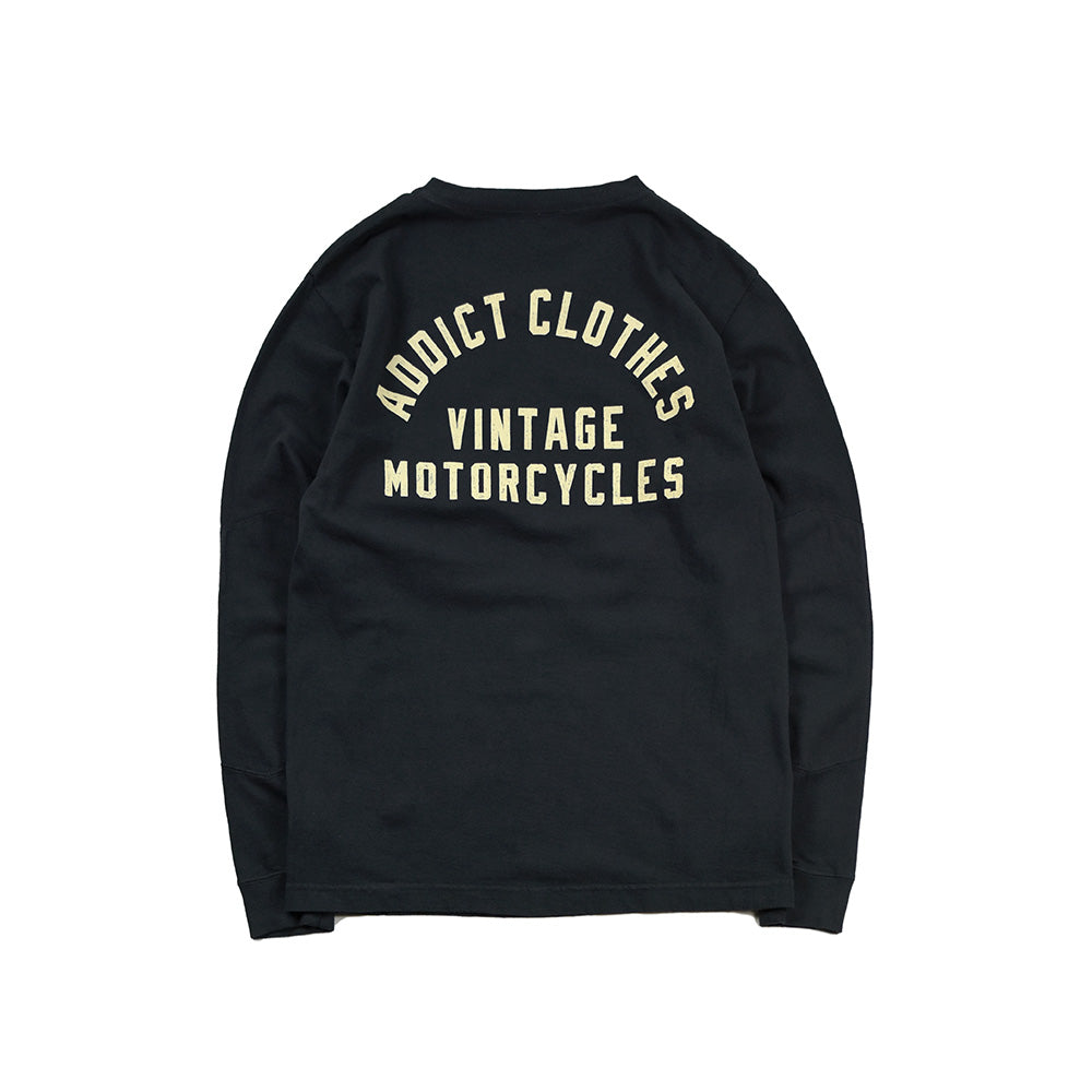 May club -【Addict Clothes】AD-CSL-P01 ACVM LONG SLEEVE TEE - BLACK