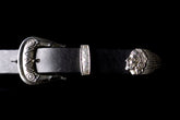 May club -【May club】MAY CLUB ALL SILVER WESTERN BELT