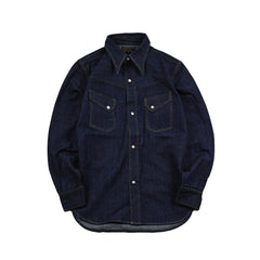 May club -【WESTRIDE】WR3001 ONE WASH DENIM SHIRTS