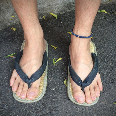 May club -【SunKu】Indigo Dye Beads Anklet