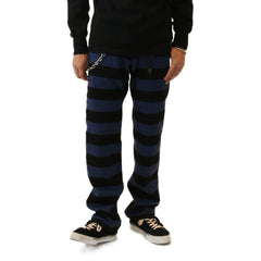 May club -【WESTRIDE】BORDER LONG PANTS BLK/NVY