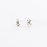 NAVAJO PATTEREN HOOP EARRINGS - TYPE B - May club