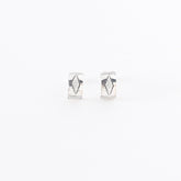 NAVAJO PATTEREN HOOP EARRINGS - TYPE D - May club