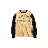 May club -【WESTRIDE】WEST RIDE MC LONG SLEEVES TEE - L.HNY/BLK