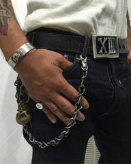 May club -【CxTxM】C.T.M meets BLACKBOOTS - SKULL BANGLE (SILVER)