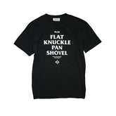 May club -【B.W.G JAPAN】"Harley Engines Model" Tee - Black