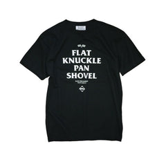 May club -【B.W.G JAPAN】"Harley Engines Model" Tee - Black