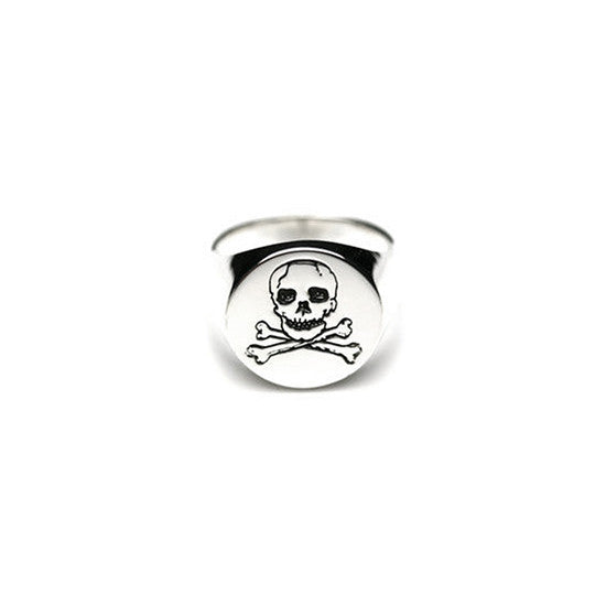 May club -【CxTxM】SKULL SEAL RING
