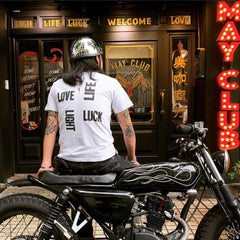 May club -【JACKSUN'S】JACKSUN'S 4L SS T-SHIRTS - WHITE