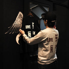 May club -【JACKSUN'S】JACKSUN'S 4L L/S T-SHIRTS - BLACK