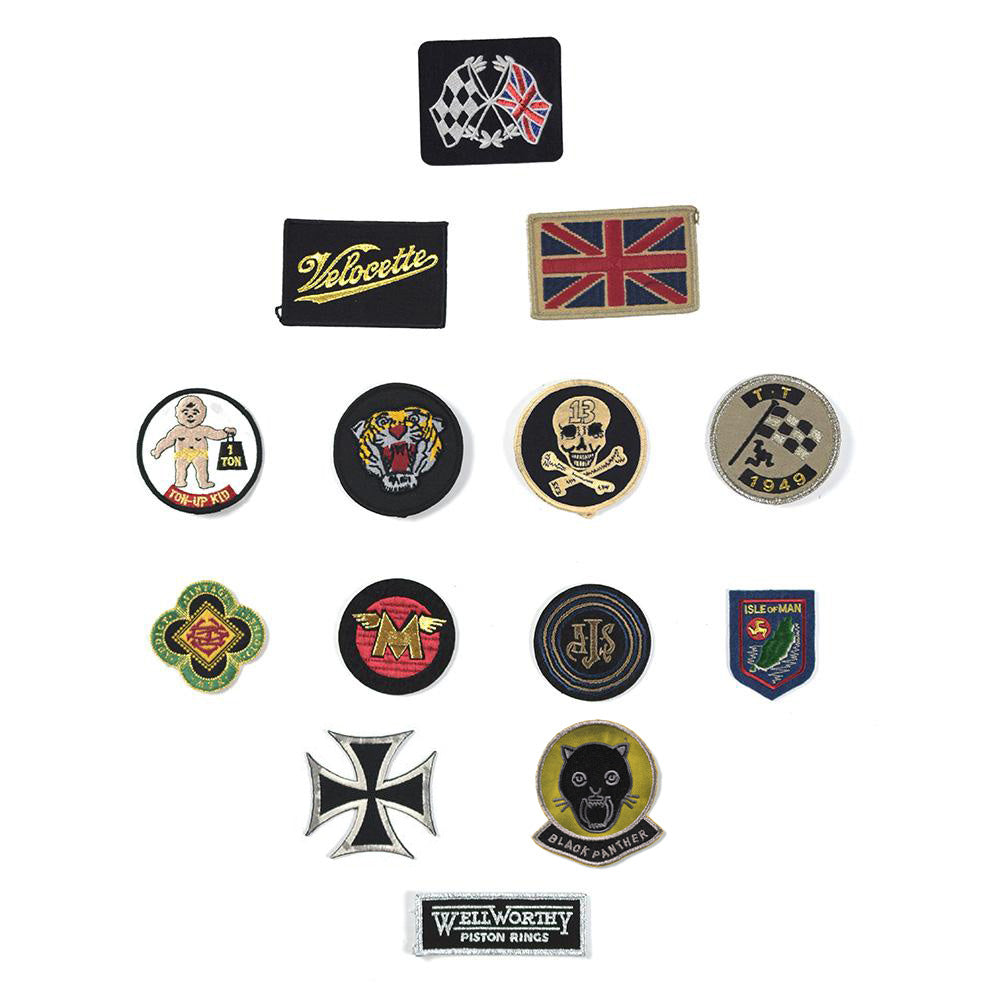 May club -【Addict Clothes】EMBROIDERED CLOTH PATCH