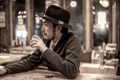 BLACK JOE HAT - BLK.SV - May club