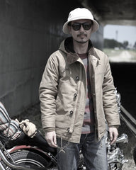 CANADIAN DECK JACKET - OLIVE - May club