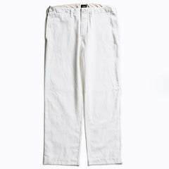 ACV-TR03CLRH COTTON LINEN BUCKLE BACK TROUSERS