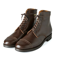 AB-07H-CL-LW HORSEHIDE MILITARY BOOTS - BROWN