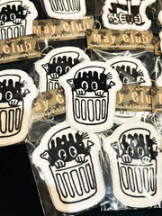MAY CLUB X KNUCKLE X DOODLE - 13TH ANNIVERSARY PATCH (TRASH CAN)