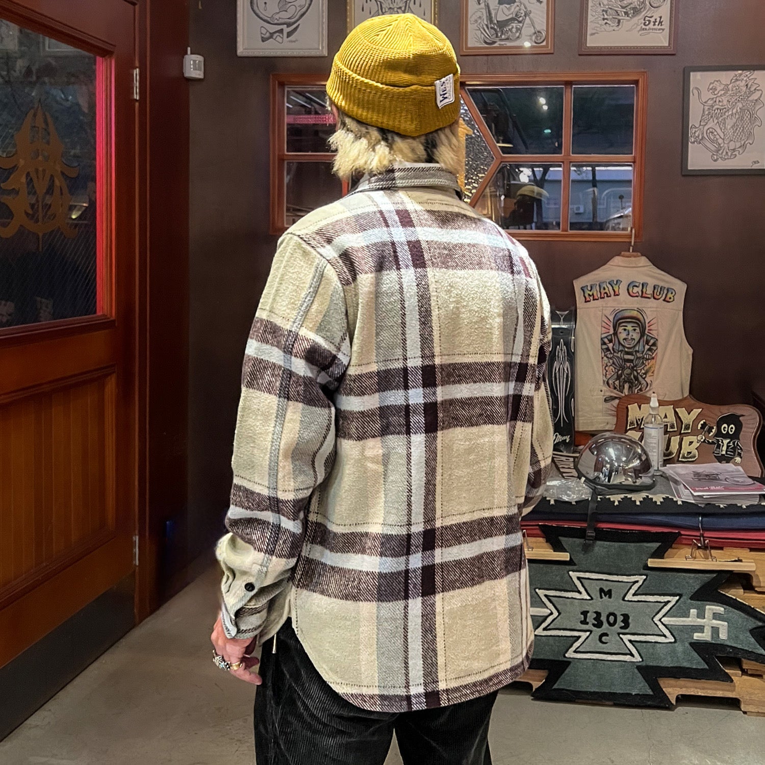 HILLBILLY SHIRTS - H.BRN CHK