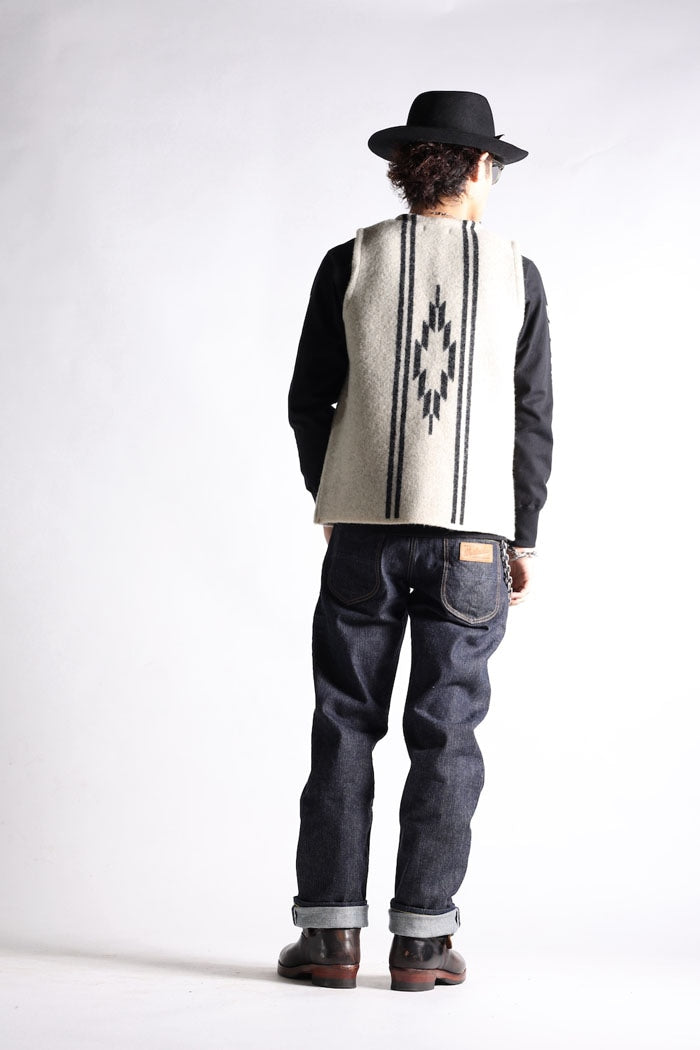 CHIMAYO VEST - CREAM