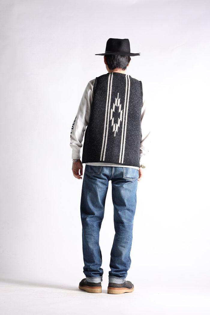 CHIMAYO VEST - BLACK