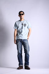 "FOR THE RUMBLER" TEE - AQUA