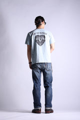 "FOR THE RUMBLER" TEE - AQUA