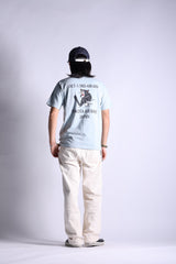 "AIR BASE" TEE - AQUA