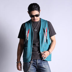 26SS NGT NATIVE VEST - TURQUOISE