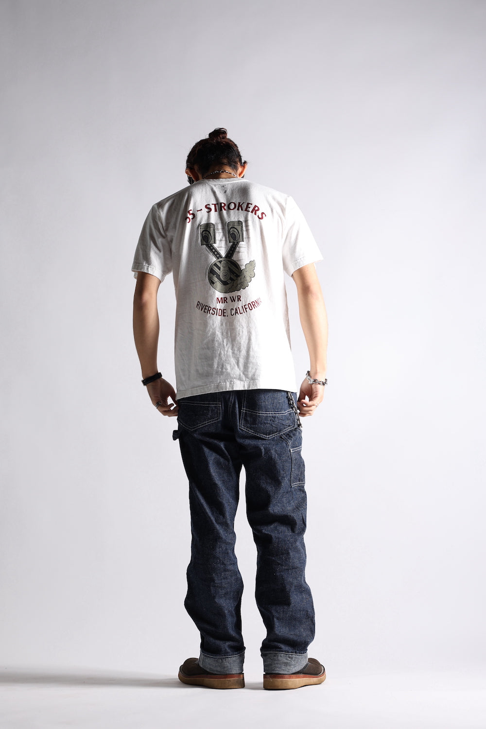 "55 STROKERS" TEE - OFF