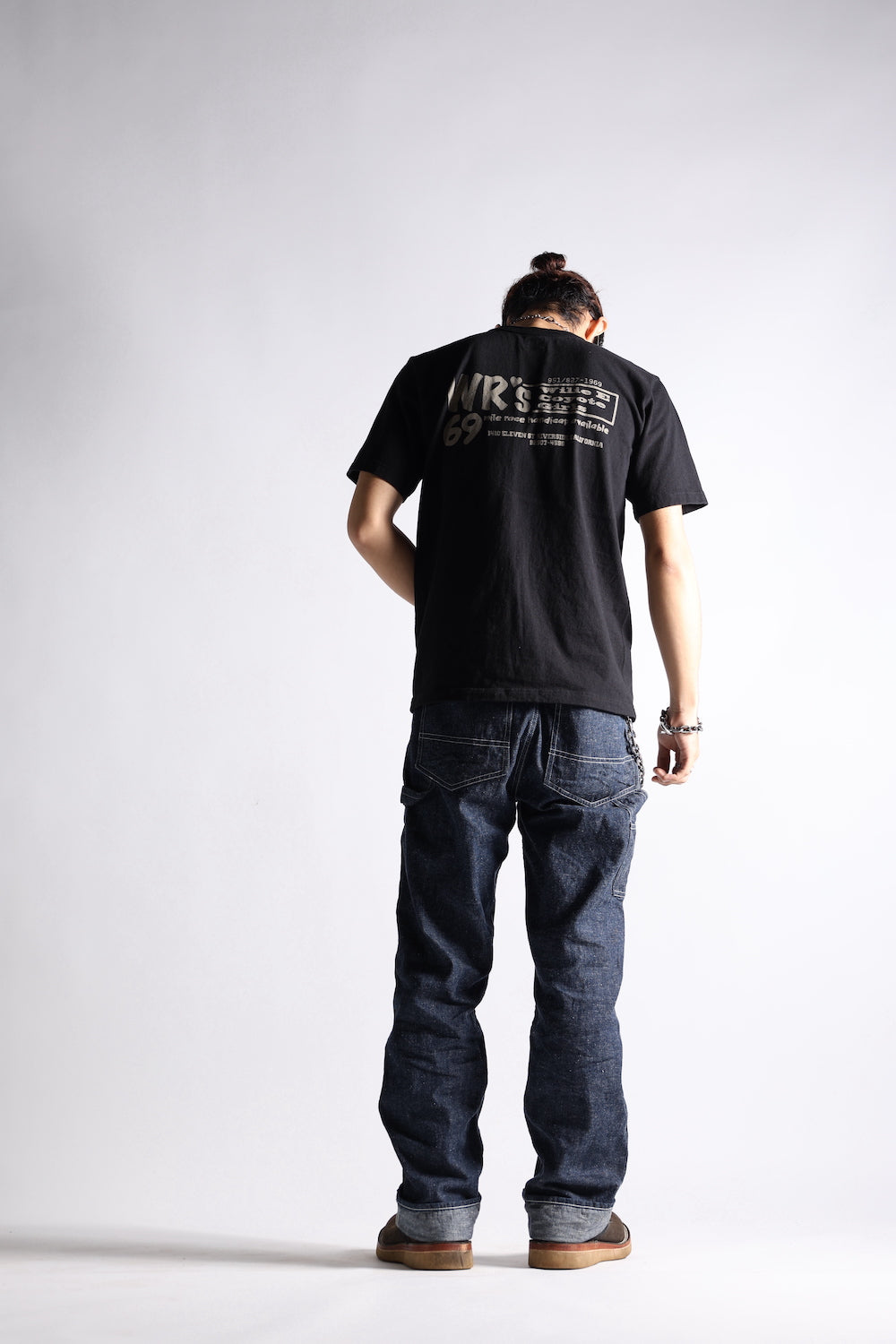 "WR'S 69" TEE - BLACK
