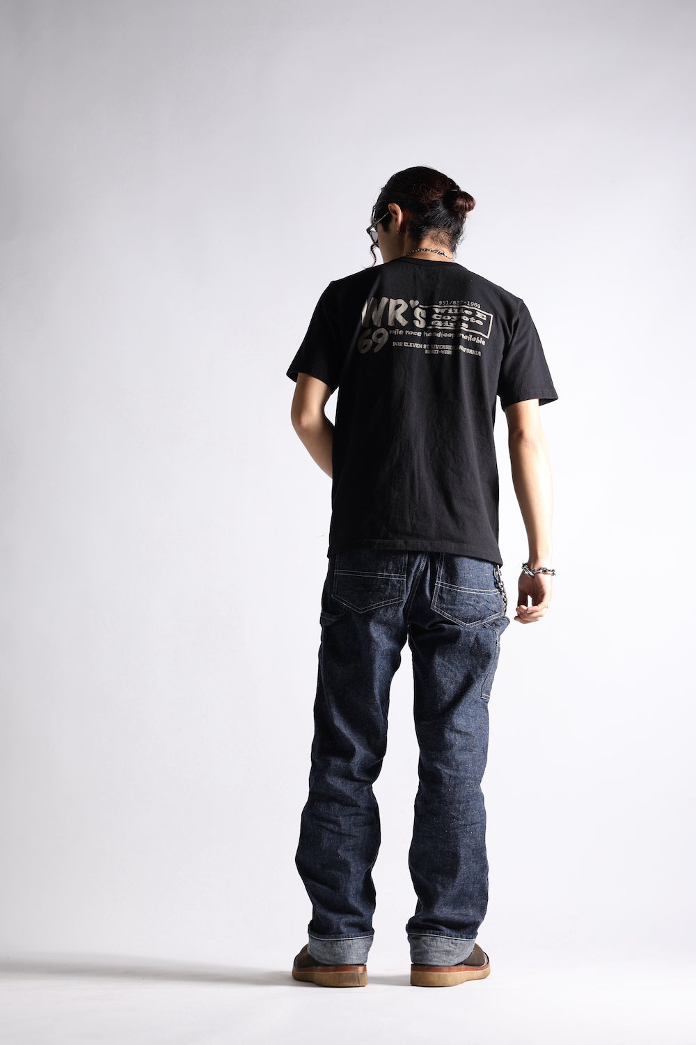 "WR'S 69" TEE - BLACK