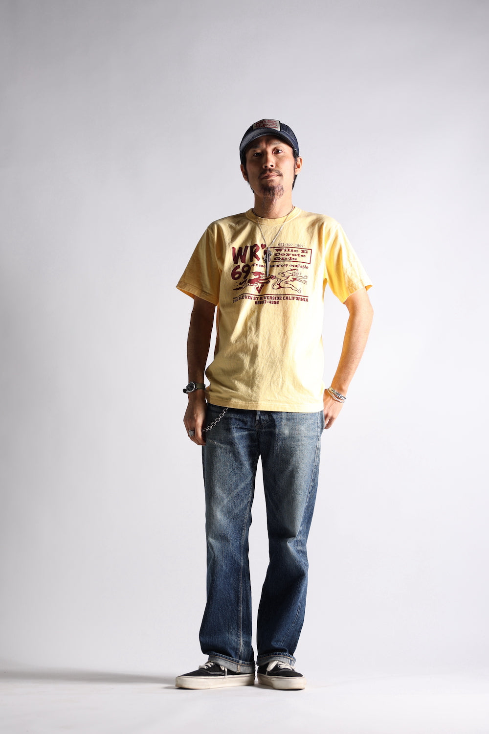 "WR'S 69" TEE - BANANA