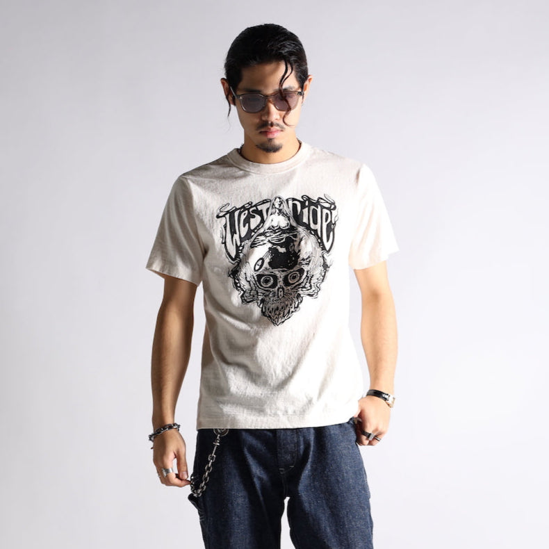 V25 SKULL MIND TEE - OFF