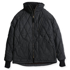 MID VENTILE JACKET - BLACK DENIM - May club