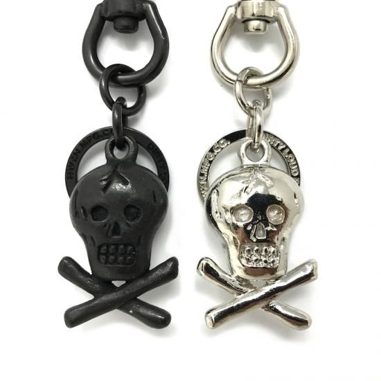 "X-BONE SKULL" Metal Key-Holder