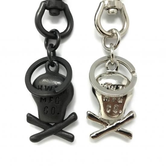 "X-BONE SKULL" Metal Key-Holder