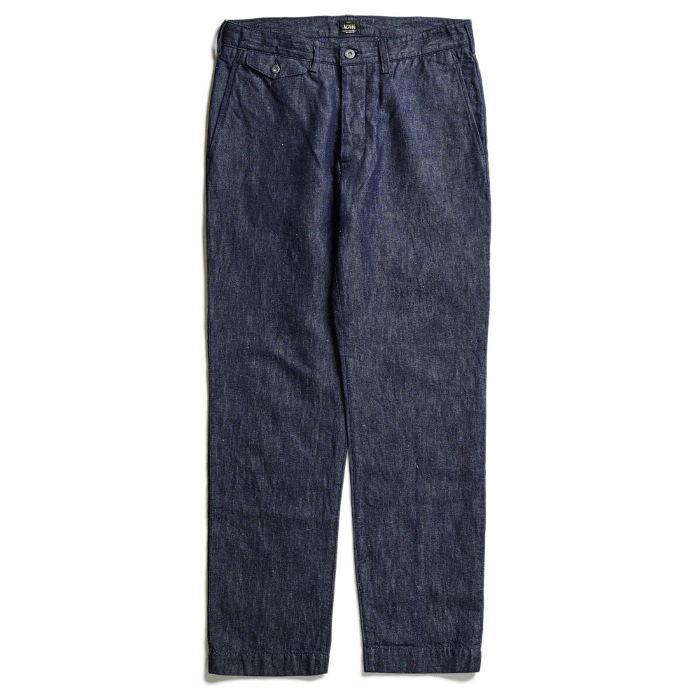 ACV-TR01CLD COTTON LINEN DENIM WORK TROUSERS - May club