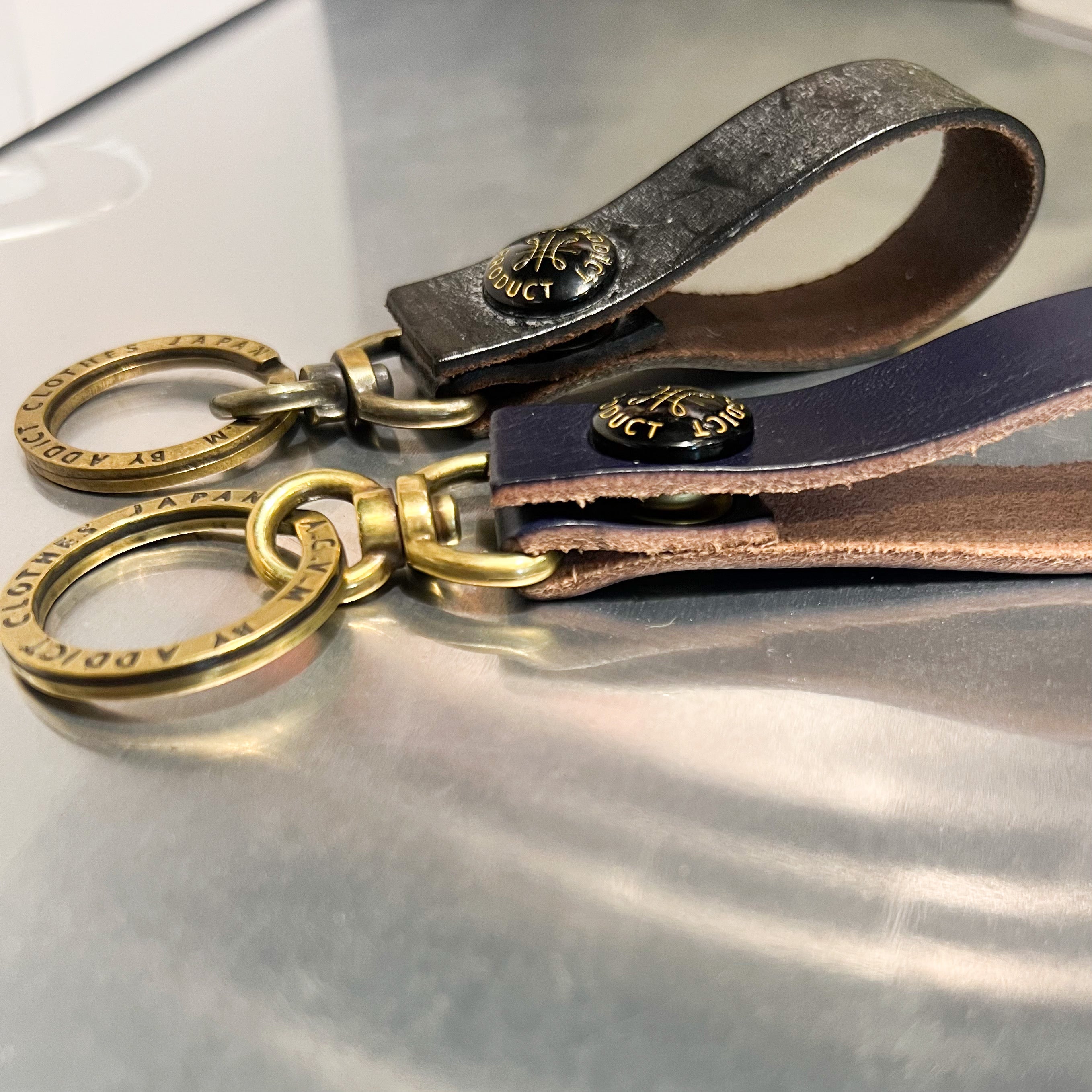 ACV-KH01S UK BRIDLE LEATHER KEY HOLDER